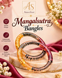 AttaireStreet Mangalsutra Bangles