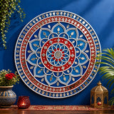 Resin Table / Wall Décor with lippan art