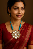 Handmade Kundan Floral Necklace