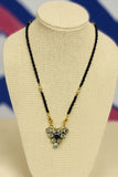 Elegant Crystal Triangle Mangalsutra