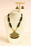 Grand Antique Fan Pendant Mangalsutra Set