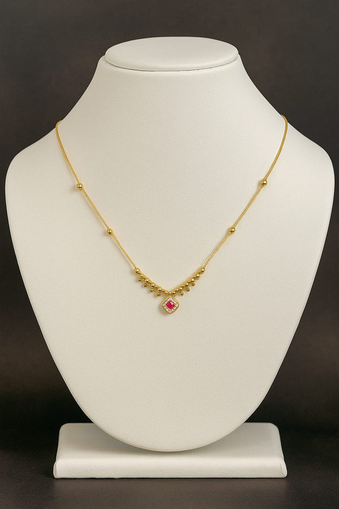 Modern Style Ruby  Radiance Mangalsutra