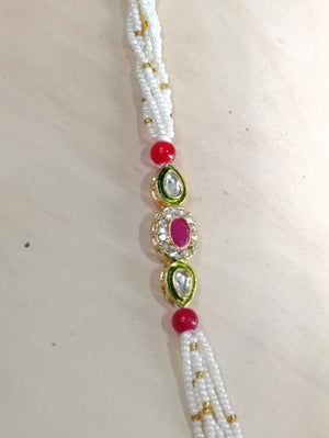 Kundan Pearl Rakhi