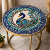 Table with lippan art