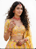 Handcrafted Coral Peach Floral Resin Jewellery Set