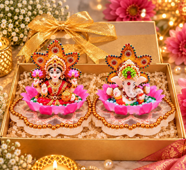 Divine Lakshmi-Ganesha Blessing Set