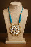 Handmade Kundan Floral Necklace