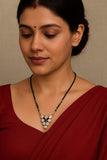 Elegant Crystal Triangle Mangalsutra