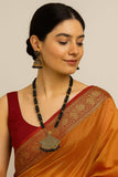Grand Antique Fan Pendant Mangalsutra Set
