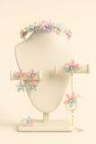 Pastel Bloom Resin Jewellery Set