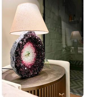 Star Light Geode Lamp