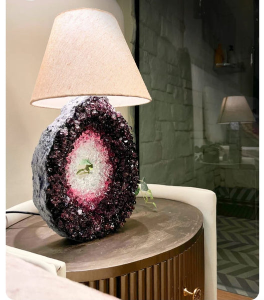 Star Light Geode Lamp