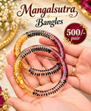 AttaireStreet Mangalsutra Bangles