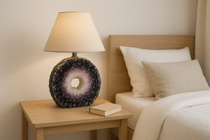 Star Light Geode Lamp